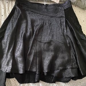 black skirt